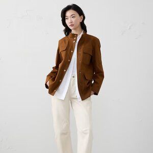 Banana Republic Twill Utility Jacket | Large